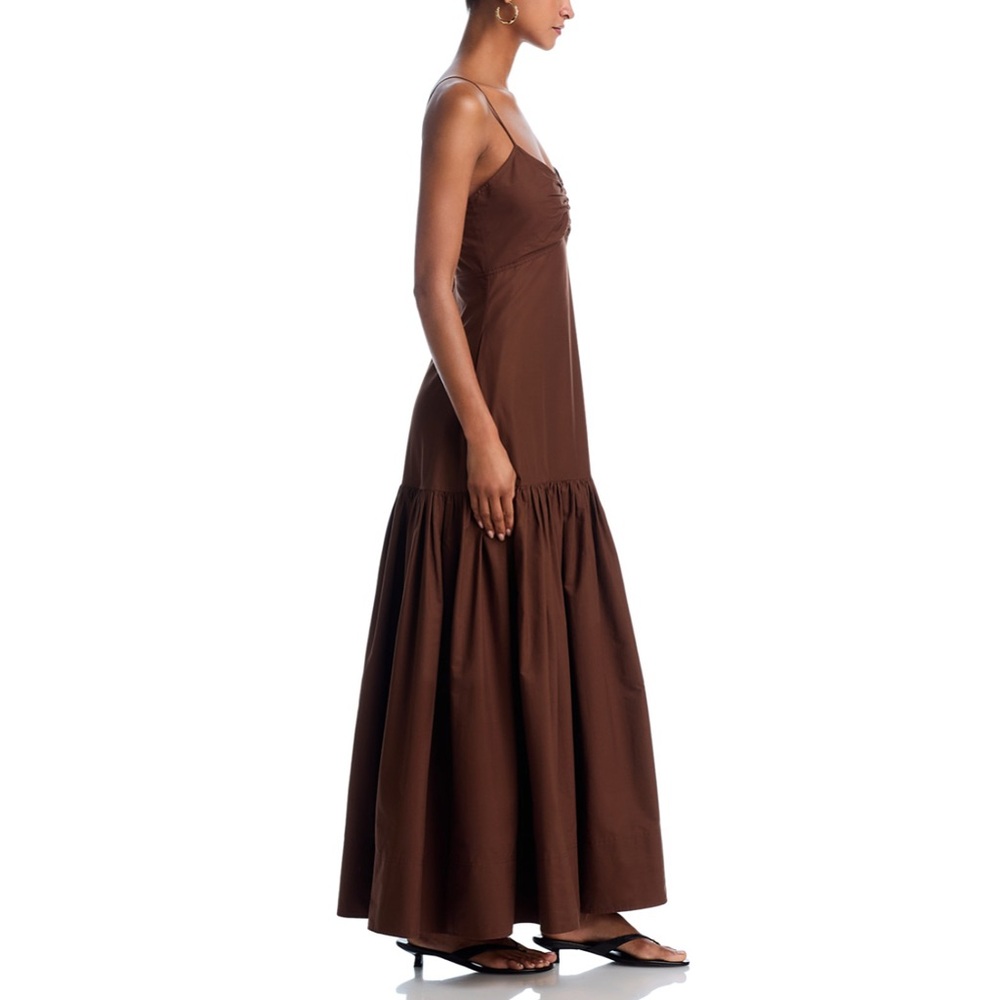 A.L.C. Harper Dress in Chocolate Brown - Picture 8 of 9